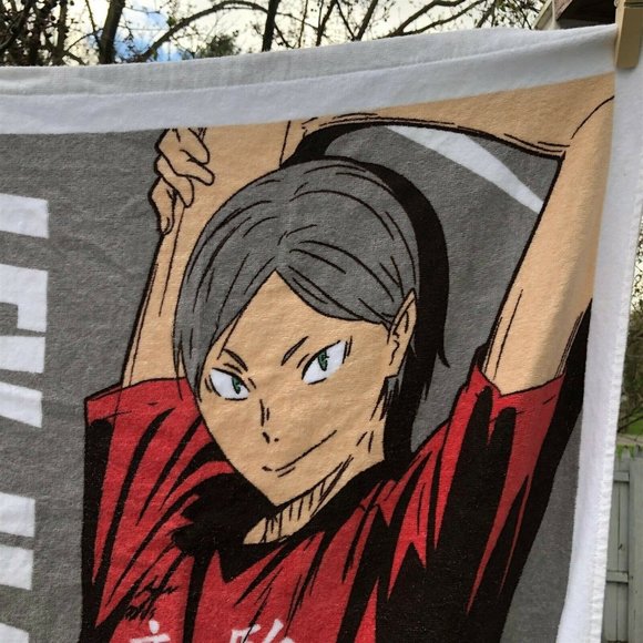 LEV HAIBA BEACH BATH  TOWEL ANIME HAIKYUU!! BANPRESTO - Picture 4 of 7